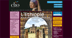 Desktop Screenshot of 2005.clio.fr