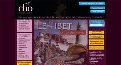 Desktop Screenshot of clio.fr